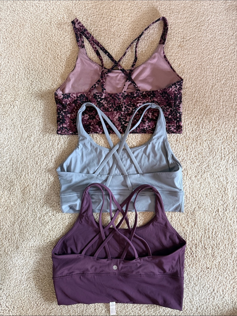Lot of 3 Sports Bras - Picture 5 of 6